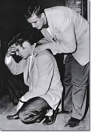I guess this is one of the reasons Elvis got himself a fear for flying back in the 50's Even do Elvis did got ones in a while on a airplane But
