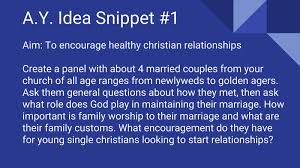Here are the questions to ask before marriage, so you know you're making the right choice before you walk down the aisle. God In Marriage And Relationships Ay Sabbath Programs