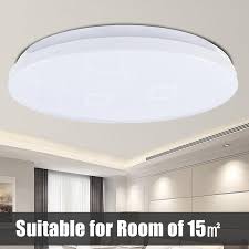In a dining room, a beautiful chandelier will create a sense of class and formality, even if the furniture in the space isn't exactly formal. Buy Led Ceiling Light 15 20 30w Led Panel Lamp 220v Modern Ceiling Lamps Surface Mount For Living Room Home Lighting At Affordable Prices Free Shipping Real Reviews With Photos Joom