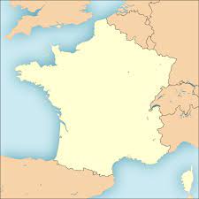 Illustrations, cliparts, dessins animés et icônes de carte muette de la france divisée en 13 régions administratives métropolitaines, depuis 2016. Fonds De Cartes De France Vierges