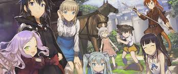 Complete List Of Death March To The Parallel World Rhapsody Anime Characters Source Anime
