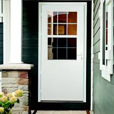 Larson Cedar High View Storm Door At Menards