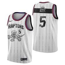 The jerseys the team wears night in and night out. Raptors Jalen Rose Hardwood Classics Platinum Edition White Jersey