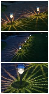 Garten Beleuchtung Solar Pollerleuchten Gehweg Solarleuchten Garten Beleuchtung Garten Gartenleuchten