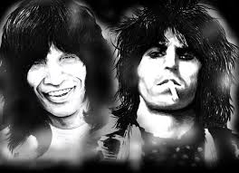 Mick Jagger & Keith Richards