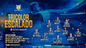 Check spelling or type a new query. Veja A Escalacao Do Gremio Para O Jogo Contra O Vasco Ex Vascainos Diogo Barbosa E Diego Souza Sao Titulares Netvasco