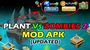 Plants Vs Zombies 2 Mod Apk 2020 Unlimited Coins Gems Asubodh Plants Vs Zombies Zombie 2 Zombie