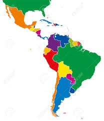Canal 4 online en vivo y gratis por internet, no te pierdas tu programa favorito, américa tvgo. Latin America Single States Map All Countries In Different Full Royalty Free Cliparts Vectors And Stock Illustration Image 64059073