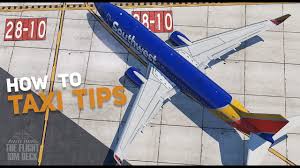 The Flight Sim Deck Taxi Tips Understanding Signs