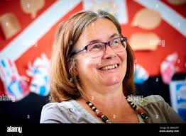 Author Fiona Vigo Marshall at The Beacon Villages Festival of Books and  Writing or BeaconLit Stock Photo