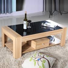 The curved profile of the glass offers a considered and unique design. Buy Hyun Wood Coffee Table Glass Coffee Table Modern Minimalist Coffee Table Small Coffee Table White Small Apartment Living Room Coffee Table In Cheap Price On Alibaba Com