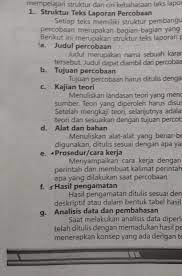 We did not find results for: Tuliskan Struktur Teks Laporan Percobaan Brainly Co Id