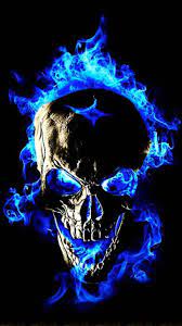 Wallpapers tagged with this tag. Blue Flame Skull Fire Coolest Skull Wallpaper For Free Skull Flame Fire Patchworkinfantil Skull Wallpaper Skull Artwork Skull Art