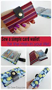 Leave your wallet, purse and other bulky items at home when you have one of our convenient phone card holders. 24 Best Credit Cards Holder Diy Ideas Sew Wallet Card Wallet Wallet Pattern