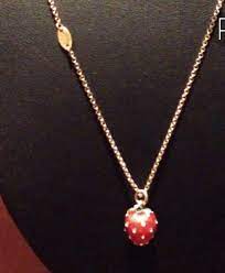 Juicy Couture Strawberry Necklace Strawberry Necklace Necklace Juicy Couture