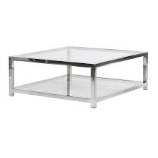 This table features clean, simple, unobstructed lines. Square Glass Metal Coffee Table Inwithit Low Coffee Table Coffee Table Square Glass Coffee Table
