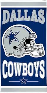 Amazon Com Wincraft Nfl Dallas Cowboys Fiber Beach Towel 30 X 60 Sports Outdoors