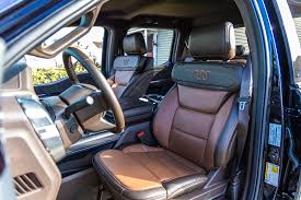 While this leather is very, very nice on day one some people don't take care of it well enough to maintain it over the years. Fordtruckenthusiasts 2021 F 150 King Ranch Interior Ford Trucks Com