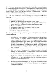 Employment pass category 3 malaysia. Consulate General Of Malaysia Jeddah On Twitter Travel Advisory Entry Restrictions On Foreign Travelers To Malaysia