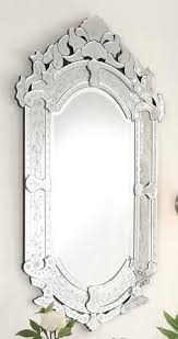 Rozzano 27 Inch Venetian Style Wall Mirror Ym 708 2747 Venetian Glass Mirror Venetian Wall Mirror Mirror Wall