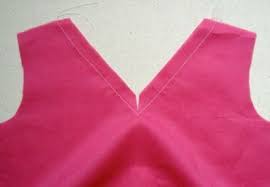 Whether you are using your favorite basic t shirt pattern or refashioning a crew neck tee, follow these easy steps to make your own v neck tee shirt! How To Sew V Neckline Facing The Best Undercut Ponytail