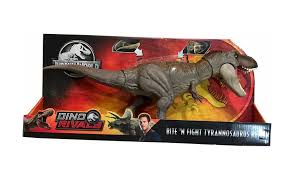 Browse all our jurassic world action figures, dinosaurs, plush toys, games & more today! Tyrannosaurus T Rex Jurassic World Dino Rivals Bite N Fight