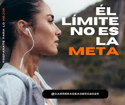 🔥 EL LÍMITE NO ES LA META 🔥 Porque correr no se trata solo de llegar… Se  trata de superarte, de romper barreras mentales, de descubrir que eres más  fuerte de lo