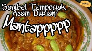 Tempoyak berasal dari durian yang di fermentasi.saya membuat sendiri durian fermentasi nya,menurut saya lebih bagus. Resep Dan Cara Membuat Sambal Tempoyak Asam Durian Youtube