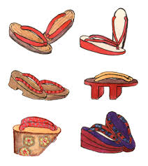 The traditional forms of zōri are seen when worn with other traditional clothing. Japanese Shoes By Punkflock On Deviantart