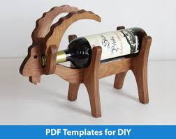Maybe you would like to learn more about one of these? Goat Wine Bottle Holder Plans Diy Pdf Templates Patterns Etsy