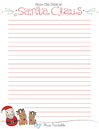 Federal government—has acknowledged that kris is the one and only santa claus. Printable From The Desk Of Santa Claus Stationery