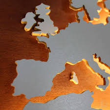 Wanddekoration wandbilder xxl.mehrteilige bilder der weltkarte. Philosophisch Fackel Zuruckschauen Weltkarte Bild Holz Amazon Wunschenswert Hauptsachlich Bereich