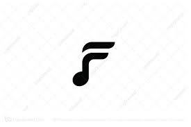 Letter F Music Logo Music Logo Music Logo Design Musician Logo