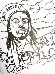 These unique coloring sheets allow a child to feel the borders! Raised On Hip Hop Coloring Book Fleurty Girl