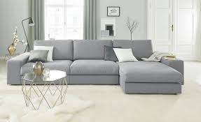 Ecksofa Hellgrau Flachgewebe Brooke Ecksofa Minimalistischer Raum Und Minimalistisch Wohnen