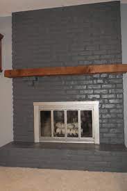 Not only did the rectangle give the more modern look we were after, but suddenly the raised opening became more of a focal point…and. Dark Grey Brick Fireplace Novocom Top