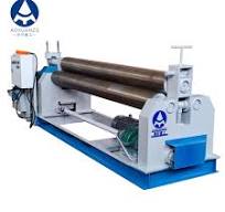 3 Piastra a rulli, tubo a rulli, macchina di piegatura di tubi, processo di  metallo in lamiera W11-16*1500