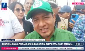 Gobernador Regional de Loreto: Santa Rosa es peruano