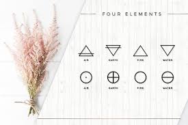 Four Elements Elements Tattoo Earth Symbols Four Elements Tattoo