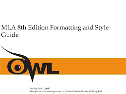 Remove grammatical mistakes, enhance clarity & become an efficient writer. Owl Purdue Mla Format