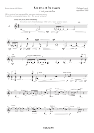 7 avis les uns et les autres. Les Uns Et Les Autres Babelscores Chamber Group 2 4 Instruments