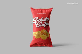 Chips Bag Mockup In 2020 Chip Packaging Jar Packaging Chips