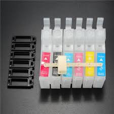 22 march 2015 file size: Diy 6 Color Refillable Inner Ink Cartridge For Epson R330 1390 1400 T50 R290 R27