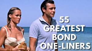 So does he have a proposition for me or do you? Sky Presents The Best James Bond Actors And Bond Girls