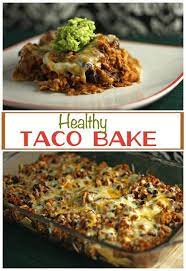 Taco Casserole Https Www Healthy Delicious Com Ground Chicken Recipes Chicken Recipes Casserole Healthy Grilling