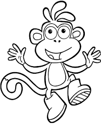 Dora the explorer, the american animated tv series, is created by valerie walsh, chris gifford and eric weiner. Dora S Friends Are Always Together Is Boots Coloring Page Coloring Pages Nick Jr Coloring Pages Free Coloring Sheets