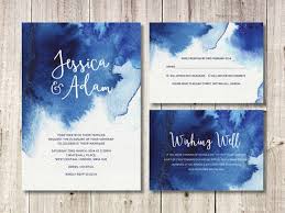 Navy Blue Watercolour Wedding Stationery Diy Printable Invitations Navy Wedding Invitations Blue Wedding Invitations Watercolour Wedding Stationery