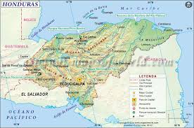 Mapa De Honduras Honduras Mapa Honduras Mapa Honduras Mapas