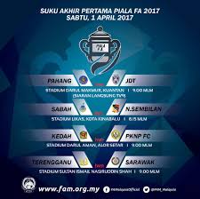 Görünümler 115 b2 yıl önce. Fa Malaysia On Twitter Hari Ini Suku Akhir Pertama Piala Fa 2017 Today Fa Cup 2017 1st Leg Quarter Final