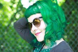 what I wore : all the green